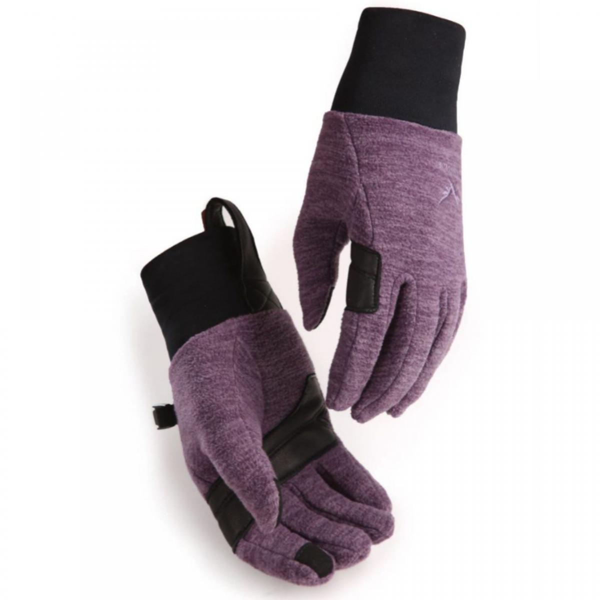 دستکش پلار زنانه بنفش - women’s polar gloves